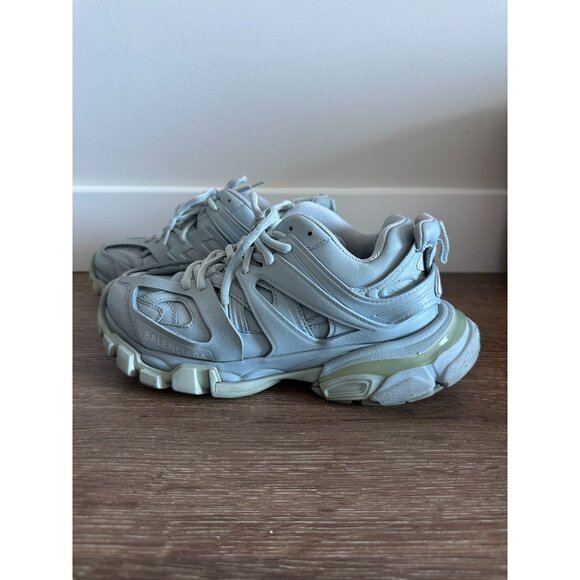 Balenciaga Track Sneakers Light Blue Size 7 Women’s - Picture 3 of 9